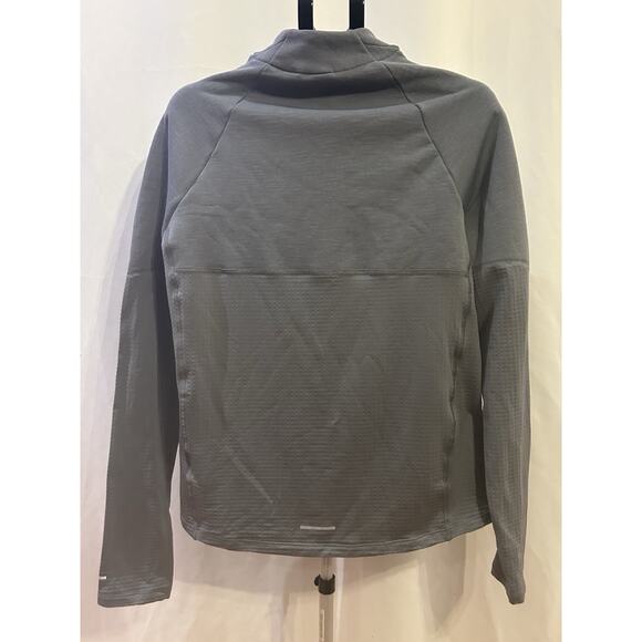 Nike Therma-Fit Gray 1/2 Zip Jacket Men's size M - Picture 2 of 3